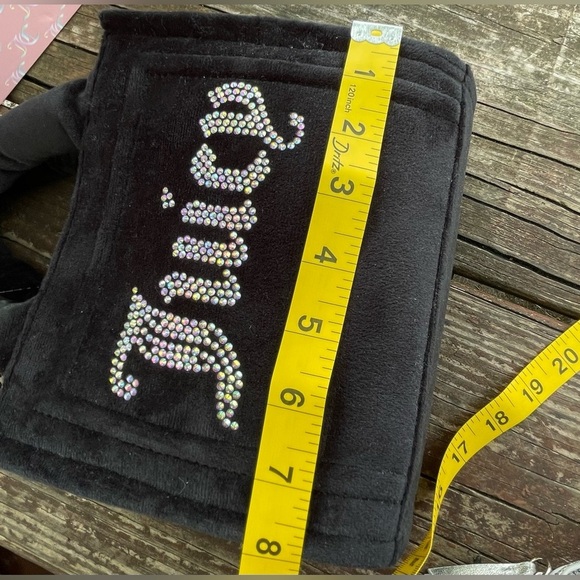 Juicy Couture Bag,Juicy Couture Black Tote and Silver Clutch Set - Picture 7 of 12